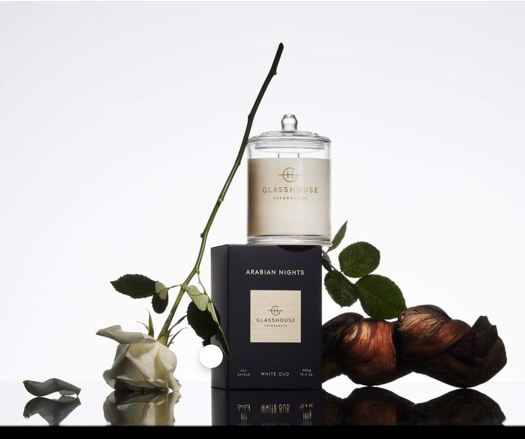 Glasshouse Arabian Nights Candle 380g - Exquisite Laser Clinic